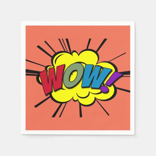 WOW! SERVIETTE (Vorderseite)