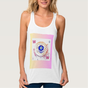 "Wow so liebte T - Shirt: Spread Positivity and Fe Tank Top