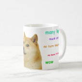 Wow solch schaube doge Tasse (VorderseiteRechts)