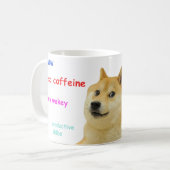 Wow solch schaube doge Tasse (Vorderseite Links)