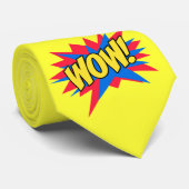 WOW spannend Krawatte (Gerollt)