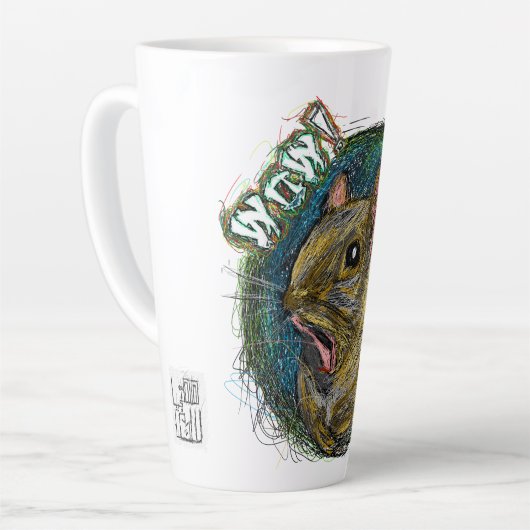 "WOW" SQUIRREL MILCHTASSE (Linke Ecke)