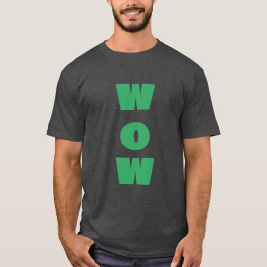 Wow T-Shirt (Vorderseite)
