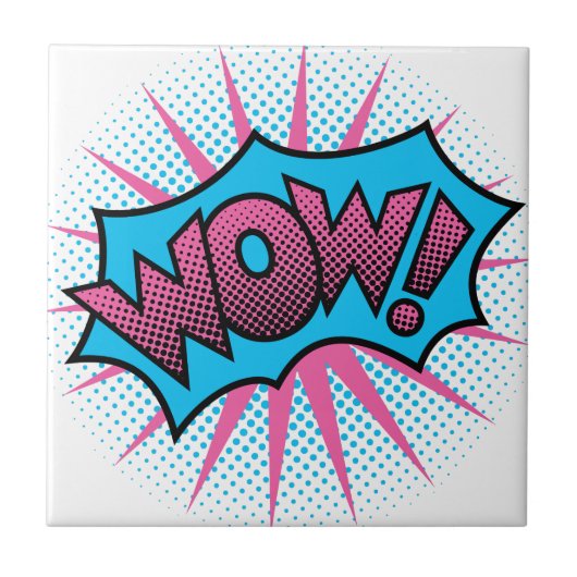 WOW! Textentwurf Fliese (Vorderseite)