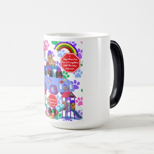 Wow Weenie Playground Coffee Mug Verwandlungstasse (VorderseiteRechts)