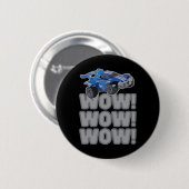 Wow! Wow! Wow! Rocket-Fußballspiel  Button (Vorne & Hinten)