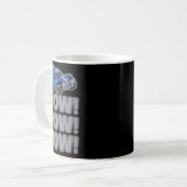 Wow! Wow! Wow! Rocket-Fußballspiel Kaffeetasse (Vorderseite Links)