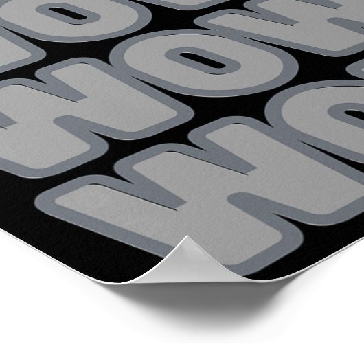 Wow! Wow! Wow! Rocket Soccer Game  Poster (Ecke)