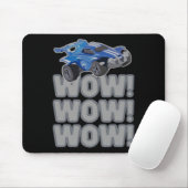 Wow! Wow! Wow! Rocket Soccer Spiel  Mousepad (Mit Mouse)