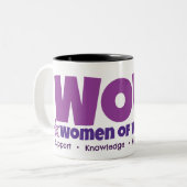 Wow Zwei-Tonte Tasse (Vorderseite Links)