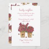 Wowdy Neighbor Valentine's Day Feiertagskarte (Vorne/Hinten)