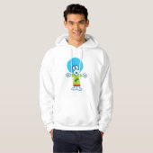 "Wowo" Basic Hooded Sweatshirt (Vorne ganz)