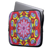 Wowzer Kaleidoskop Laptopschutzhülle (Vorderseite Links)