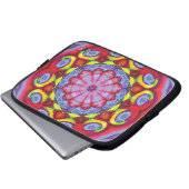 Wowzer Kaleidoskop Laptopschutzhülle (Vorne Knopf)
