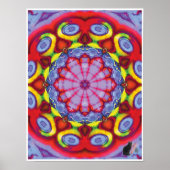 Wowzer Kinetic Collage Kaleidoscope Poster (Vorne)