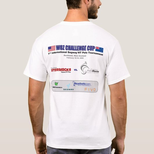 WozChallengeCupWhite T-Shirt (Rückseite)