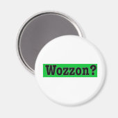 Wozzon600dpi Magnet (Vorderseite/Rückseite)