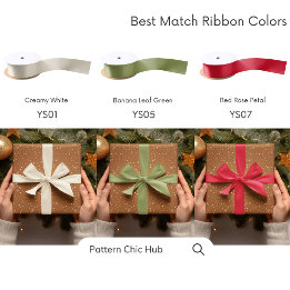 WP07 Snowflake Weihnachten Braun Modernes Elegant Geschenkpapier