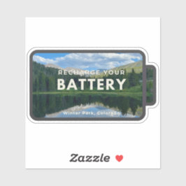 WP-Aufladesticker Aufkleber