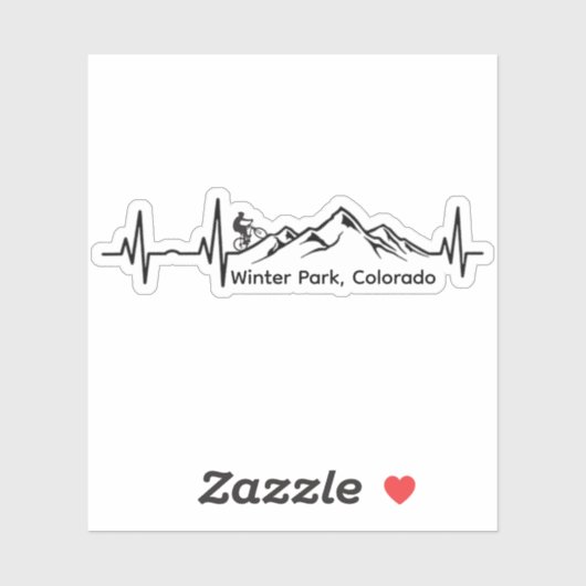 WP MTB Vinyl Sticker (Blatt)