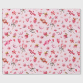 WP | Name, Candy & Hearts 30-in von 18-ft Valentin Geschenkpapier (Flach)