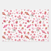 WP | Namen 3 Abpackpapierblätter Geschenkpapier Set (Vorderseite 3)