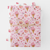 WP | Namen 3 Abpackpapierblätter Geschenkpapier Set (Beispiel)