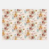 WP | Niederländisch Still Life Sm Print Floral 19x Geschenkpapier Set (Vorderseite 2)