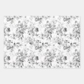 WP | Sm Print, Dutch Still Life Floral Art, (3) Geschenkpapier Set (Vorderseite)