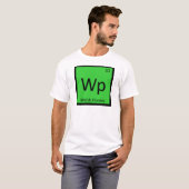 Wp - Welsh Ponies Chemistry Element Horse T-Shirt (Vorne ganz)