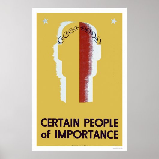 WPA 1937 POSTER (Vorne)