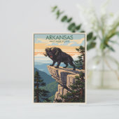 WPA Arkansas Whitaker Point Postkarte (Stehend Vorderseite)