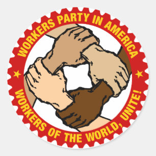 WPA-Aufkleber Runder Aufkleber