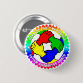 WPA-Autismus-Bewusstseins-Monats-Knopf Button (Vorne & Hinten)