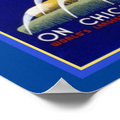 WPA Buckingham Fountain Chicago Poster (Ecke)