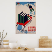 WPA Library Poster (Küche)