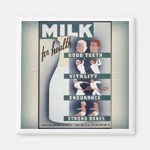 WPA-Milch für Gesundheitsmagneten Magnet