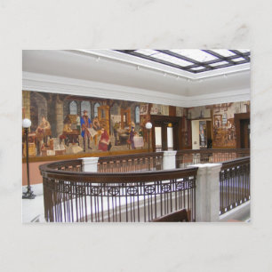 WPA Murals 10 ~ Postkarte
