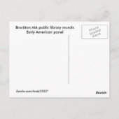 WPA Murals 7 ~ Postkarte (Rückseite)