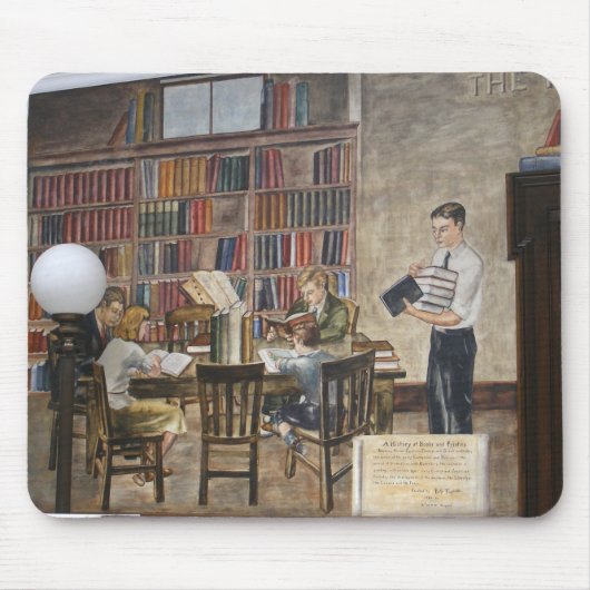WPA-Murals 8 ~ Mauspad (Vorne)