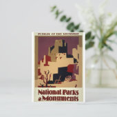 WPA - Nationalparks Postkarte (Stehend Vorderseite)