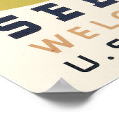 WPA-Plakat für Reisen Poster (Ecke)