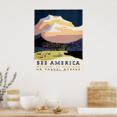 WPA-Plakat für Reisen Poster (Küche)