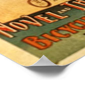 WPA Poster, Fahrradparachute Drop Poster (Ecke)