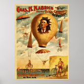 WPA Poster, Fahrradparachute Drop Poster (Vorne)