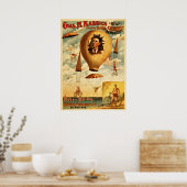 WPA Poster, Fahrradparachute Drop Poster (Küche)