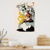 WPA-Poster für Indien Poster (Küche)