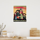 WPA Poster Pennsylvania (Küche)