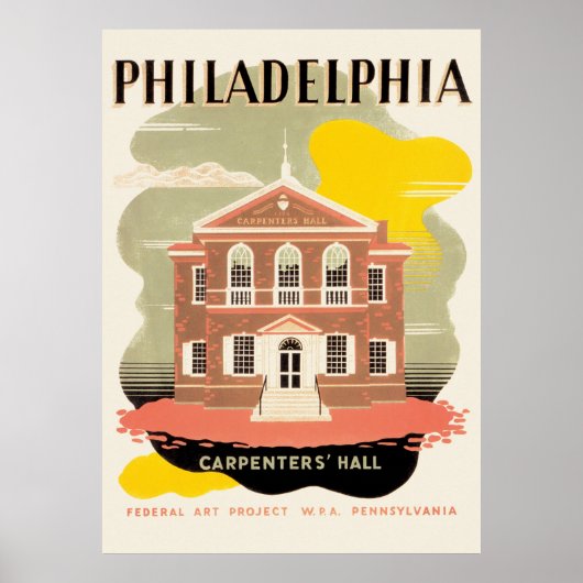 WPA Poster Philadelphia (Vorne)