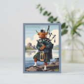 WPA Schottland Loch Ness Postkarte (Stehend Vorderseite)